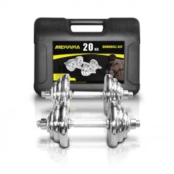 Dumbbell Set 20KG. (Crome)