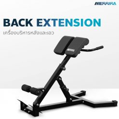 เก้าอี้บริหารหลังและเอว รุ่น Back Extension